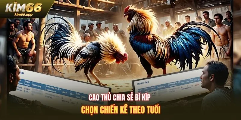 Cao thủ chia sẻ bí kíp chọn chiến kê theo tuổi