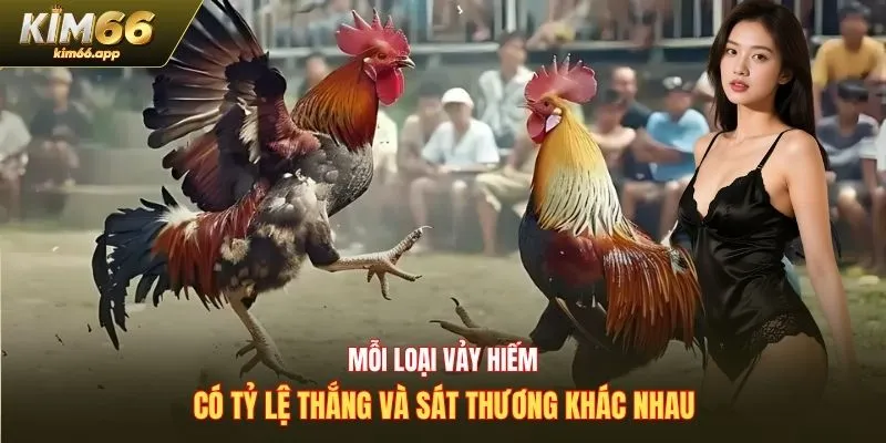 Mỗi loại vảy hiếm có tỷ lệ thắng và sát thương khác nhau